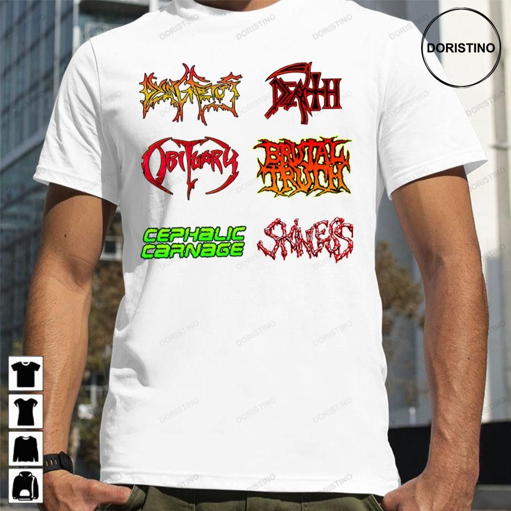 Old School Death Metal Logo Limited Edition T-shirts